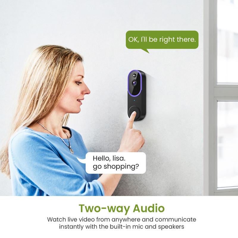 FrontWatch™ Wireless Video Doorbell